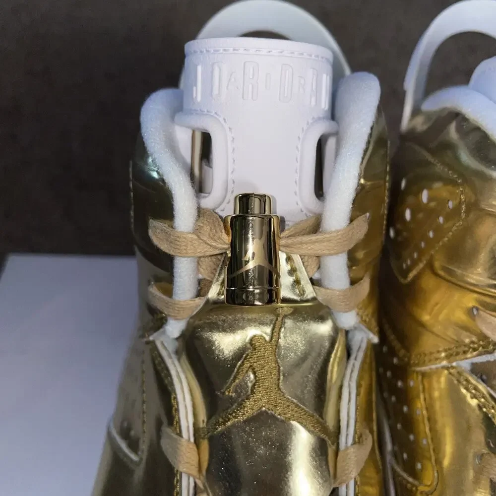 Air Jordan 6 Retro Pinnacle Metallic Gold Men size 9.5 #854271-730 Brand New